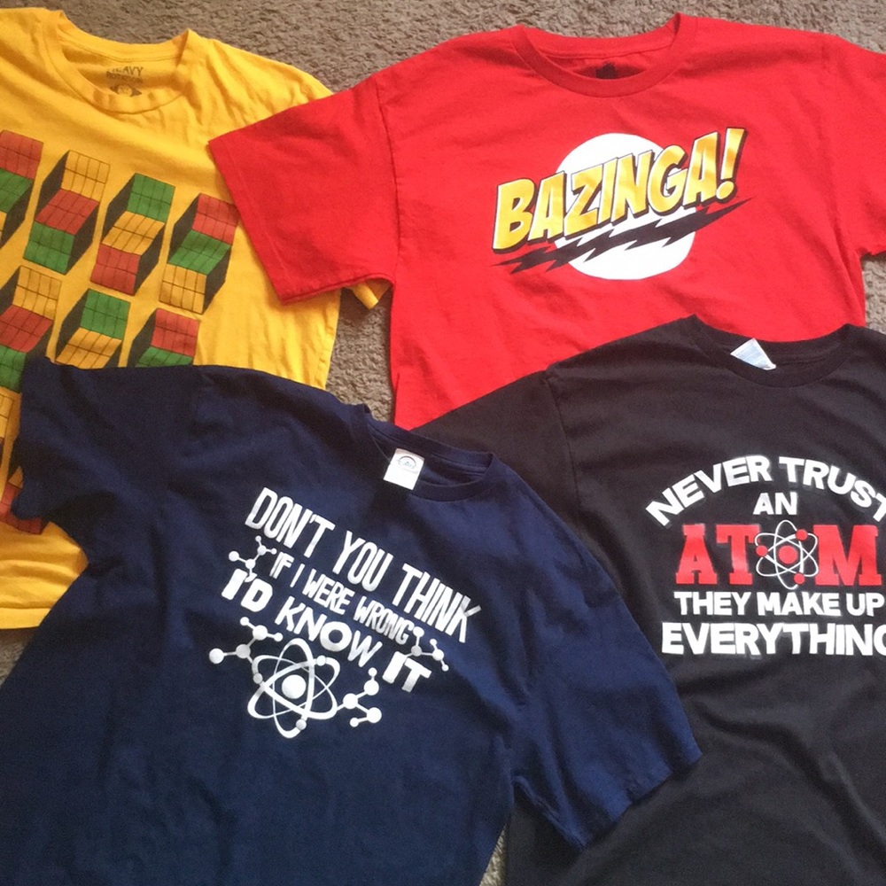 Like New Big Bang Theory Shirts